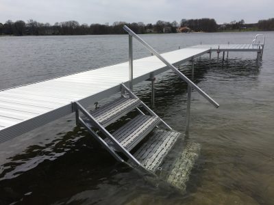 Four Step Dock Titan Steps